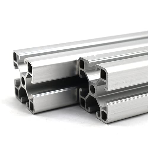 12 pieces of aluminum profile 40x40mm 200mm construction profile groove 8