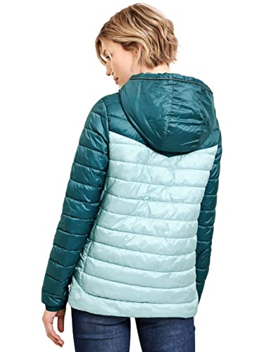 CECIL Women's B201792 Transition Jacket, Dark Aqua Blue, M