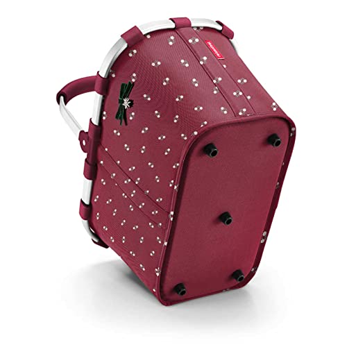 reisenthel carrybag Bavaria Ruby. Sturdy shopping basket with ample storage and convenient interior pocket. Elegant and water-repellent design.