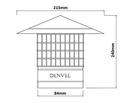 80mm chimney cowl with bird protection stainless steel bird guard for chimneys, chimney cover, chimney cap, fireplace cap, fireplace hood, fireplace cap, chimney cap