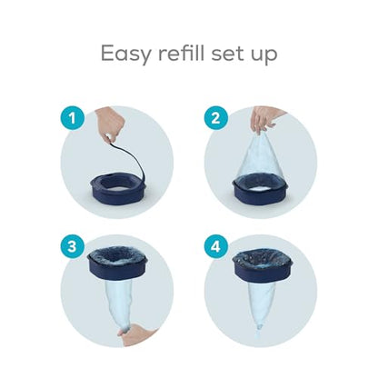 Angelcare refill cassette for diaper pails Dress-Up and Classic XL