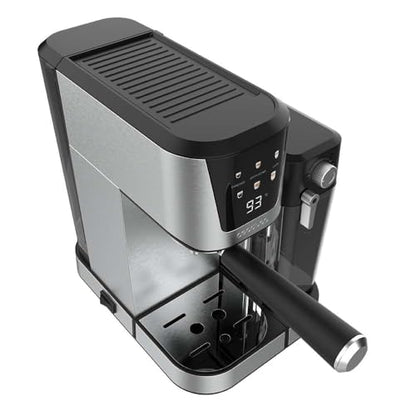 Cecotec Semi-Automatic Coffee Machine Power Espresso 20 Cream: 20 Bar, thermoblock heating system, for ground coffee, espresso, cappuccino, latte, touchscreen, 700ml milk container, 1L water tank.