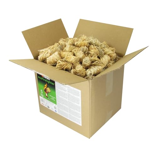 Phoenix Firelighter 5kg (approx. 450-500 pcs.) Kindling for fireplace, grill, and campfire.