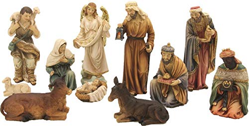 Decorative nativity scene figures Oriental, suitable for 8cm nativity scene figures (44635099775)