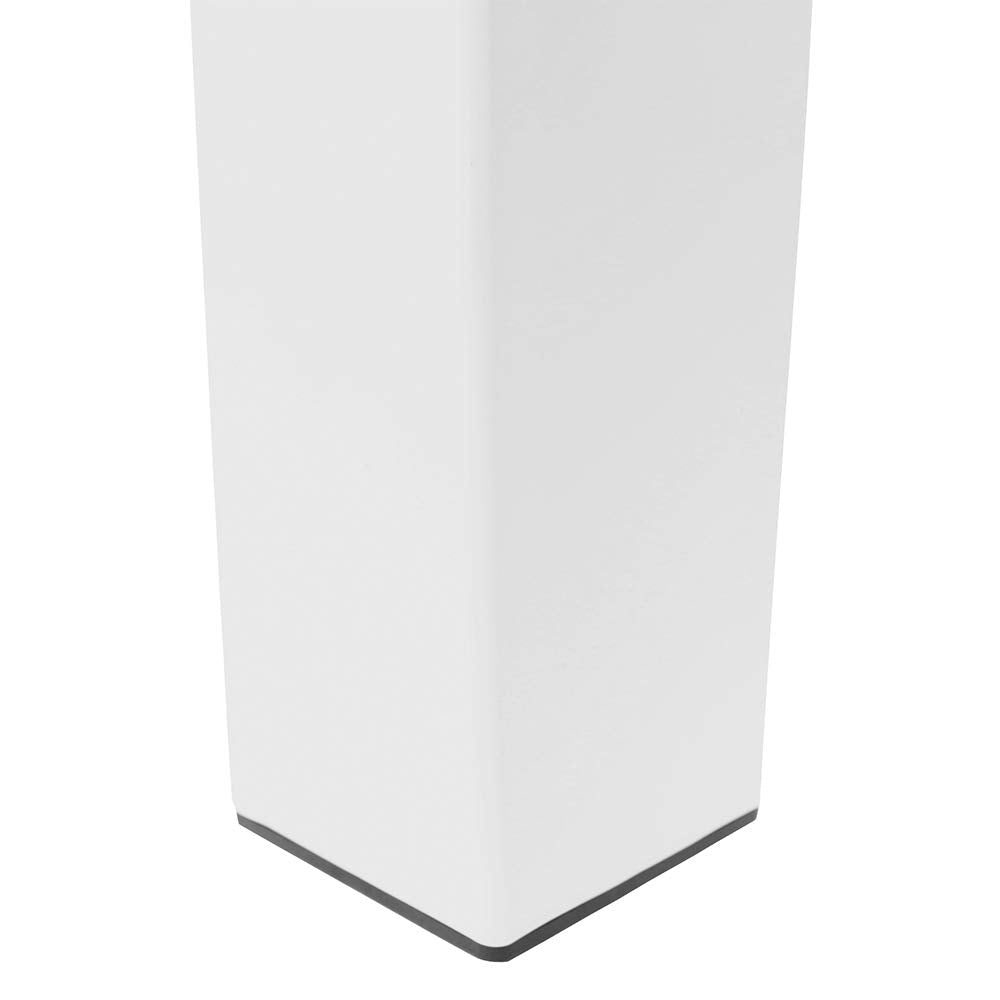 Bentatec 4-piece set table leg straight 80/80 White table leg table legs coffee table