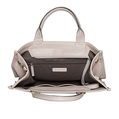 TOM TAILOR bags Teresa women's shopper shoulder bag with zipper medium gray.