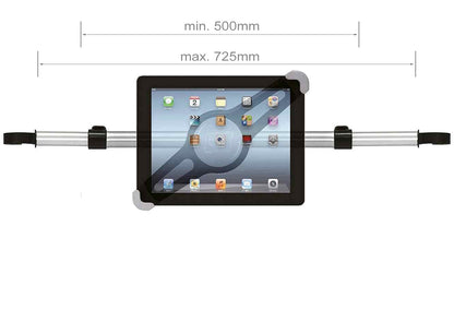 Girafus 9.5-14.5 inch Tablet Holder for Car/Even Large Tablets/iPad Pro/Galaxy S7 S8/ Lenovo Car Mount Center Headrest Stable/Headrest Holder Tablet Kids Backseat.