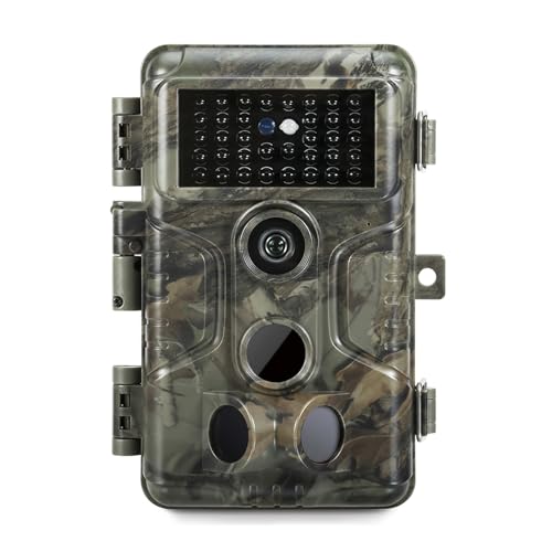 GardePro A3 trail camera 32MP 1296P H.264 HD video wildlife camera with clear 30m no glow infrared 0.1s fast trigger night vision motion sensor, 120° detection angle, IP66 waterproof