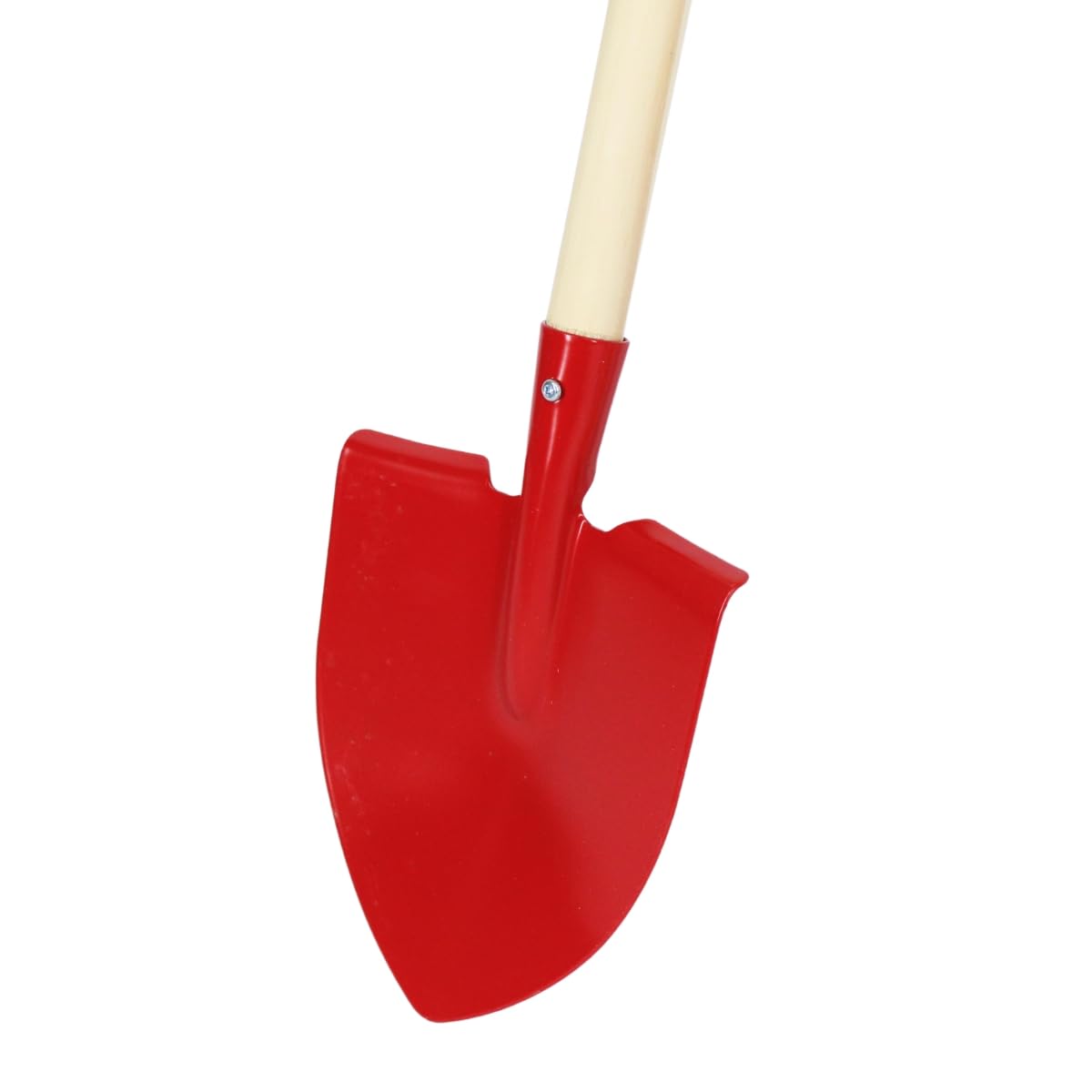 Record Kids Garden Tool Set 6 pieces - shovel, spade, rake, broom, leaf rake, straw broom - Metal - Wooden handle (76cm) Garden toys, gardening set, children's garden tools
