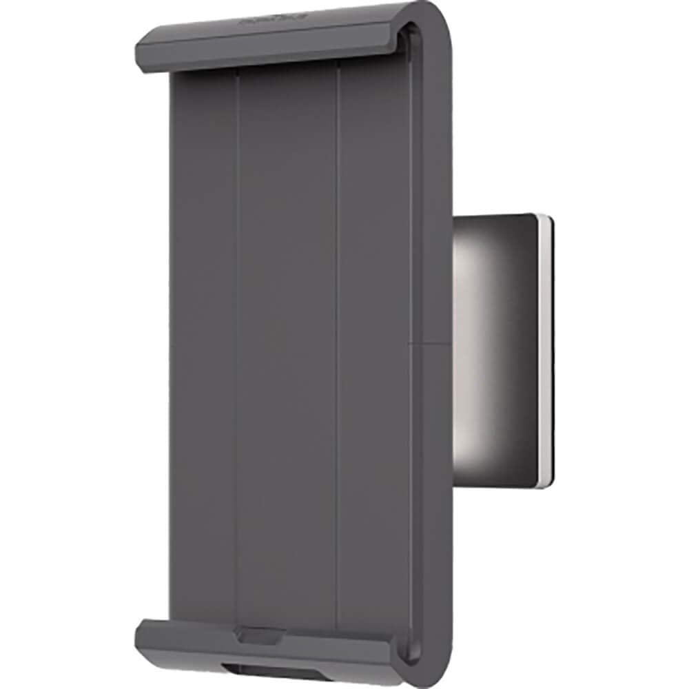 Durable tablet wall mount (with swivel arm for 7-13 inch tablets, 360° rotation with theft protection) silver/anthracite, 893423