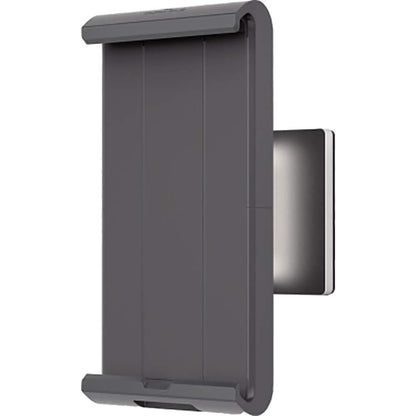 Durable tablet wall mount (with swivel arm for 7-13 inch tablets, 360° rotation with theft protection) silver/anthracite, 893423