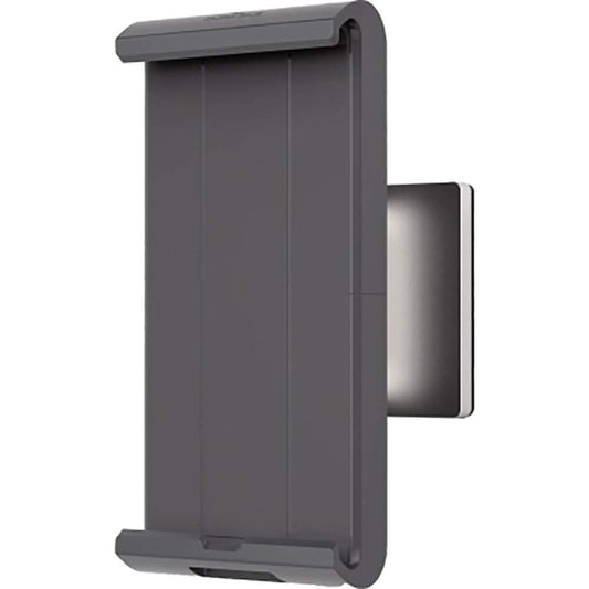 Durable tablet wall mount (with swivel arm for 7-13 inch tablets, 360° rotation with theft protection) silver/anthracite, 893423
