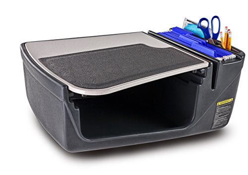 AUTOEXEC AUE10005 Efficiency GripMaster Car Desk, gray finish, without inverter.