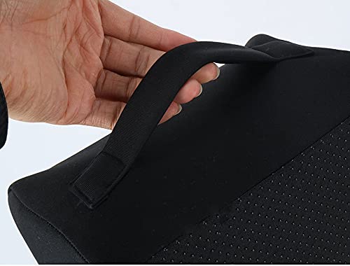 BBL Cushion - BBL Pillow Seat 43 cm L Ergonomic Butt Cushion - Brazilian Butt Lift Cushion BB Recovery Pillow Ultra Comfortable Booty Cushion for home, office chair, car and travel