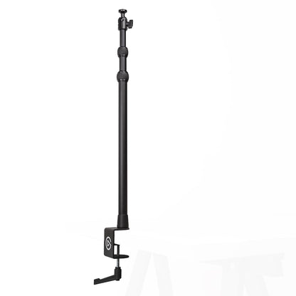 Elgato Master Mount L - Table Clamp with extendable rod up to 125 cm, ¼-inch thread, attach lighting, cameras, and microphones, ideal for streaming, video conferences, and studios.