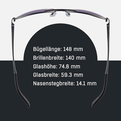 ALPINA A 107 - Mirrored and shatterproof sunglasses with 100% UV protection for adults, gun matte, One Size