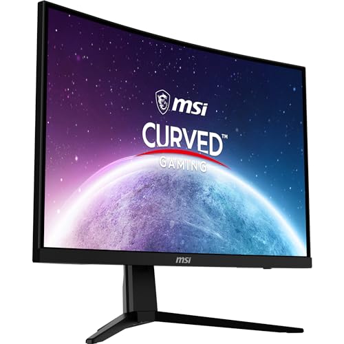 MSI G2422C 23.6-inch FHD Curved Gaming Monitor - 1500R 1920 x 1080 VA Panel, 180Hz / 1ms, Adaptive Sync - DP 1.2a, HDMI 2.0b CEC