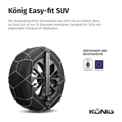 KING Easy-FIT SUV 230 - Snow chains