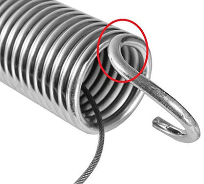 Onpira® 2x Universal Garage Door Spring in 21 sizes galvanized in original equipment manufacturer quality! Choose from garage door springs garage tension spring (600x50x7mm / tension: 181kg)