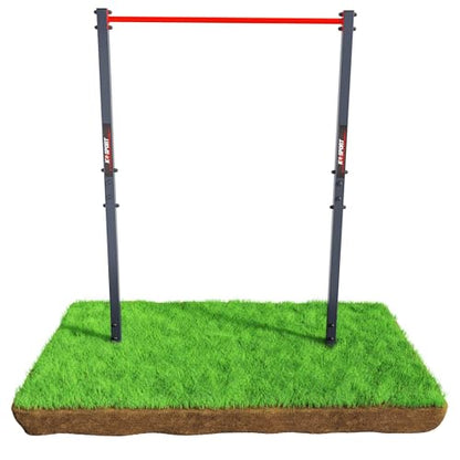 K-Sport: Stationary outdoor pull-up bar with 150kg capacity I Weatherproof power station with pull-up bar I Pull-up tower for muscle training, including e-book.