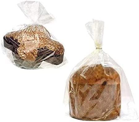 Panettone baking mold 500g tall - 10 pieces - Ragout disposable paper oven - Ideal for Panettone, Panettone gastronomy, with Christmas motif, Pan Brioche, Pan Dolce etc. [Dream's Party]
