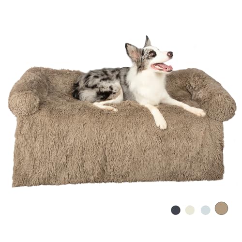 Mora Pets Sofa Protector for Dogs, Dog Blanket for Sofa, Plush Dog Bed Couch Cover, Waterproof & Non-Slip, Dog Pillow for Medium-Sized Dogs, 102 x 89 x 16 cm.