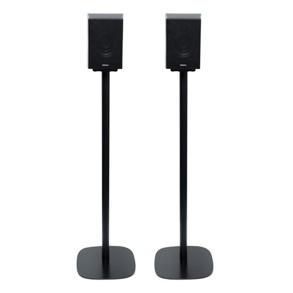 Vebos speaker stands for Samsung HW-Q995C/HW-Q990C - Pair of elegant speaker stands, mounts for wireless speakers for a stunning sound experience, black speaker stands.