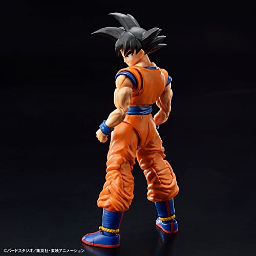 Dragon Ball - Figure Rise Standard Son Goku (New Spec Ver.) - Model kit, Orange/Sunset Chevron pattern.