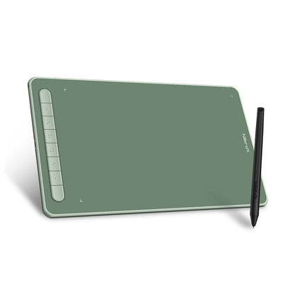 XP-PEN Deco L Graphics Tablet 10" x 6" Drawing Tablet with X3 Elite Stylus, 8192 Levels of Pressure Sensitivity, 8 Shortcut Keys, compatible with Windows/Mac/Android/Chrome OS/Linux (Green)