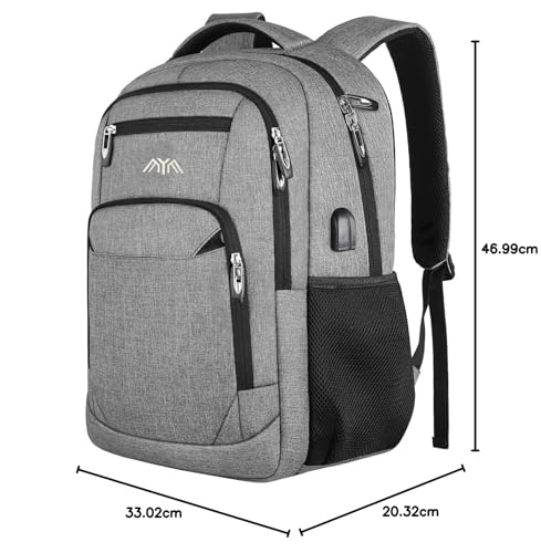 School backpack for boys girls teenagers, school laptop backpack for men women daypacks for 15.6 inch laptop business backpack with USB charging port.