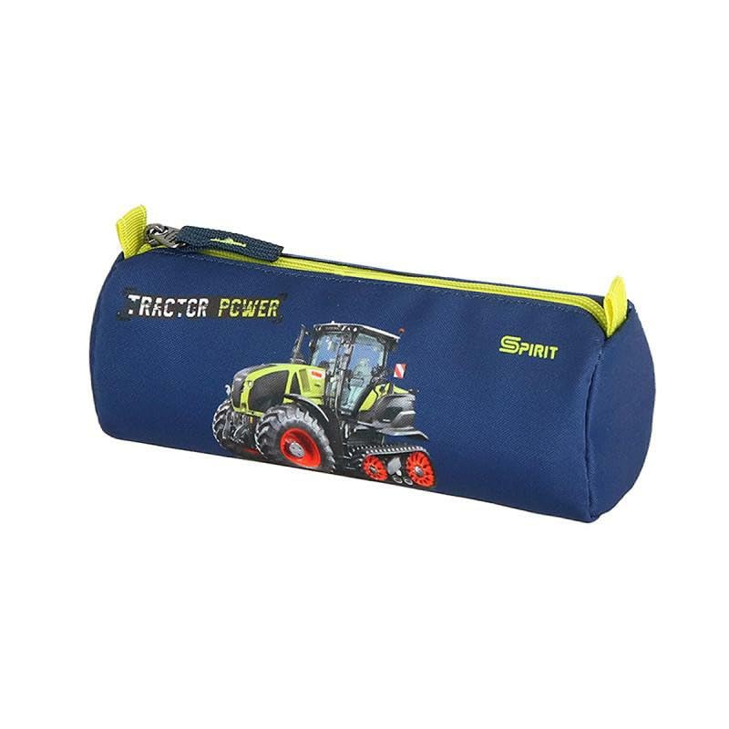 Generic tractor - bulldog - spirit cool school bag set 8 pieces including chest bag, sports bag, lunchbox, and water bottle.