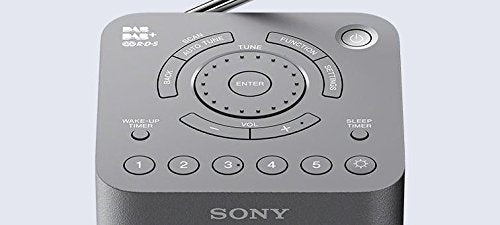 Sony XDR-V20D radio, DAB+, with stereo speakers, grey.