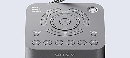 Sony XDR-V20D radio, DAB+, with stereo speakers, grey.