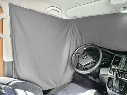 BREMER SEAT COVERS Blackout windshield curtains compatible with Opel Combo D from 2011-2018 Sun protection Camping Camper accessories Curtains Curtain Privacy