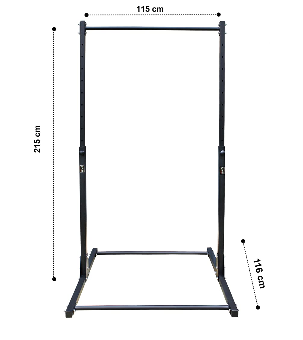 RAMASS Fitness pull-up bar, freestanding pull-up bar, Power tower perfect for home, gymnastics, calisthenics.
