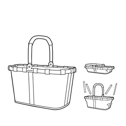 reisenthel carrybag XS BN4065 special edition bavaria 4 - Children's shopping basket with 5l volume - Practical and handy - W 33.5 x H 21 x D 19.5 cm