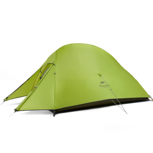 Naturehike Cloud up 2 Upgrade Ultralight Tents Double 2-Person Tent 3-4 Season for Camping Hiking (20D Light Green Upgrade)