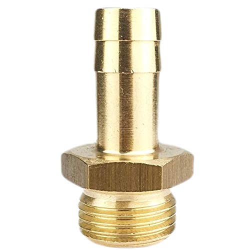 10 pieces of hose nipple air coupling plug - coupling plug external thread - G 1/2" x 19mm
