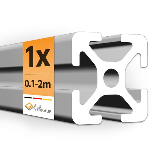 Aluminum Sales Aluminum Profile 20x20mm Slot 6-1x Aluminum Profile 1000mm - Dimensions & quantities selectable - T-slot rail - Aluminum profile system for professionals and hobbyists