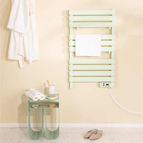 CREATE / WARM Towel 500W / Electric Bathroom Heater Pastel Green / 96.9x55x5cm / Thermostat, Low Consumption