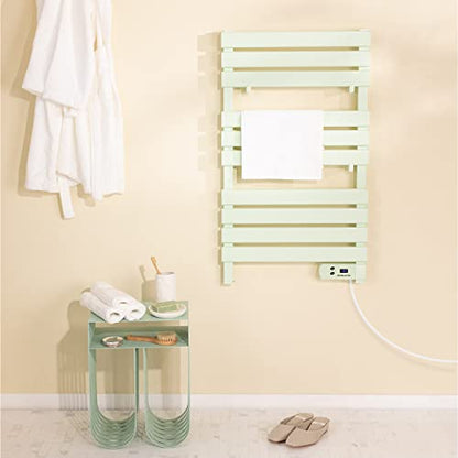 CREATE / WARM Towel 500W / Electric Bathroom Heater Pastel Green / 96.9x55x5cm / Thermostat, Low Consumption