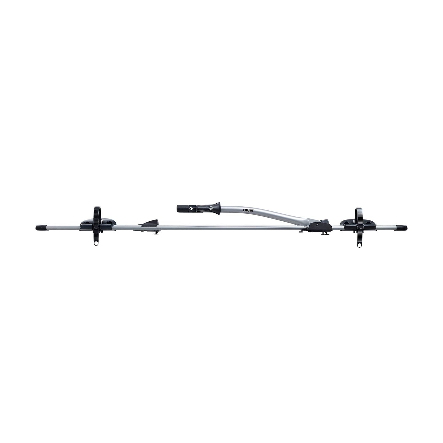 Thule FreeRide roof bike rack, bike carrier for roof, Aluminum, One-Size, Silver