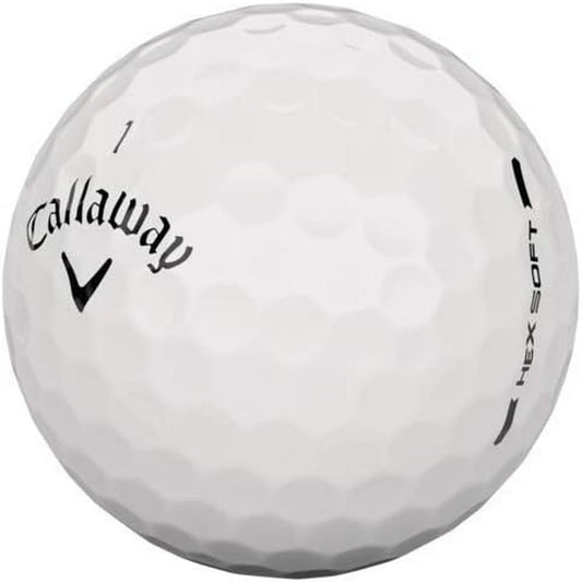 Callaway Golf Hex Soft Golf Balls, White