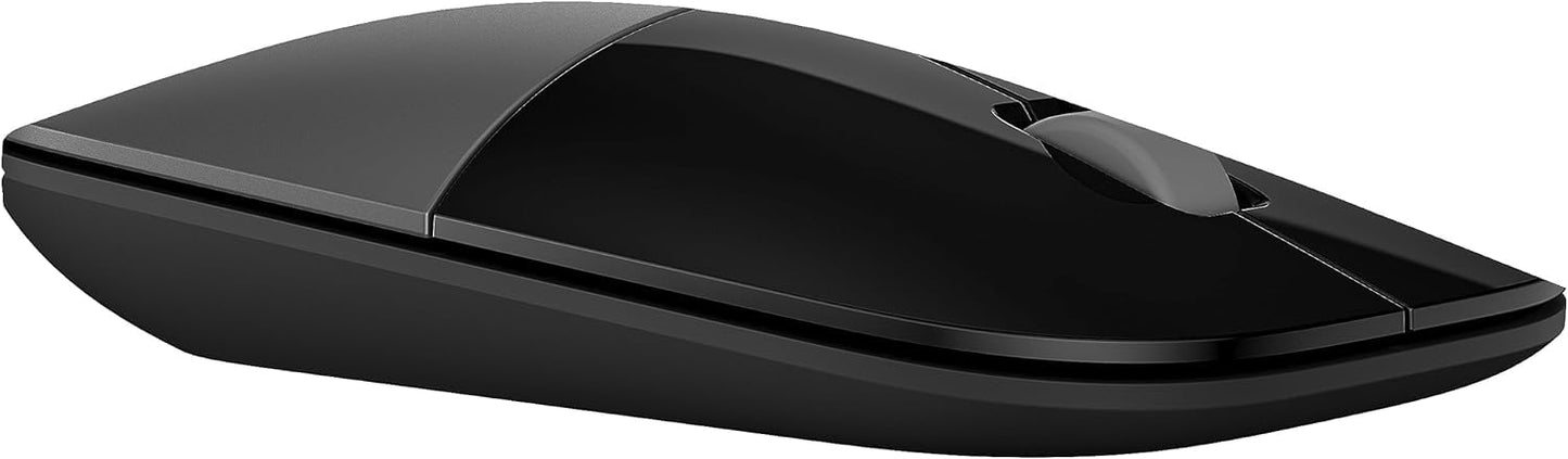 HP Z3700 wireless mouse | 1200 optical sensors | up to 16 months battery life | 2.4 GHz or Bluetooth connection | Plug & Play | Silver Gray