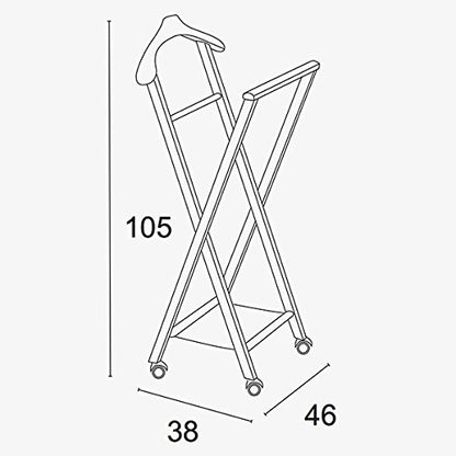 Arredamenti Italia valet stand Nelson 119 (cherry)