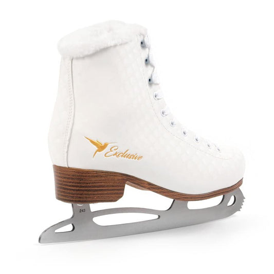 MADIVO SMJ Exclusive Women's Figure Skates Ice Skating Shoes Classic Ice Skate White | Sizes: 36, 37, 38, 39, 40, 41 (36)
