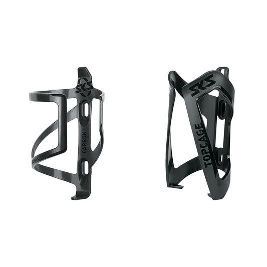 SKS Germany DUAL SC RH Bottle Holder for Bikes & TOPCAGE Black Bottle Holder for Bikes