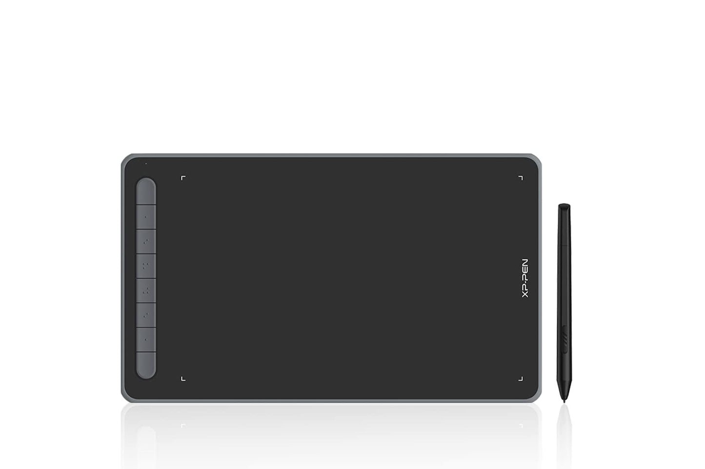 XP-PEN Deco L Graphics Tablet 10"x6" Drawing Tablet with X3 Smart Chip 60° Tilt with Battery-Free Stylus (Black)