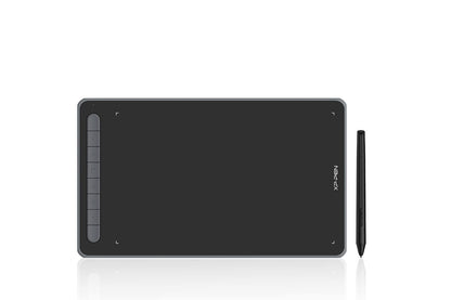 XP-PEN Deco L Graphics Tablet 10"x6" Drawing Tablet with X3 Smart Chip 60° Tilt with Battery-Free Stylus (Black)
