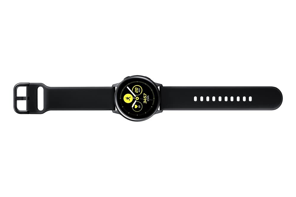 Samsung Galaxy Watch Active, Bluetooth fitness band for Android, fitness tracker, 40 mm, water-resistant, black (German version)